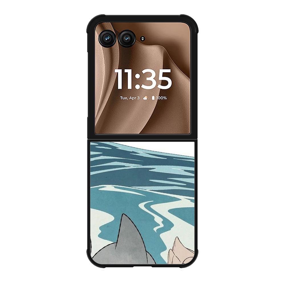 Cute Shark Motorola Moto RAZR Plus 2025 Case FE0199