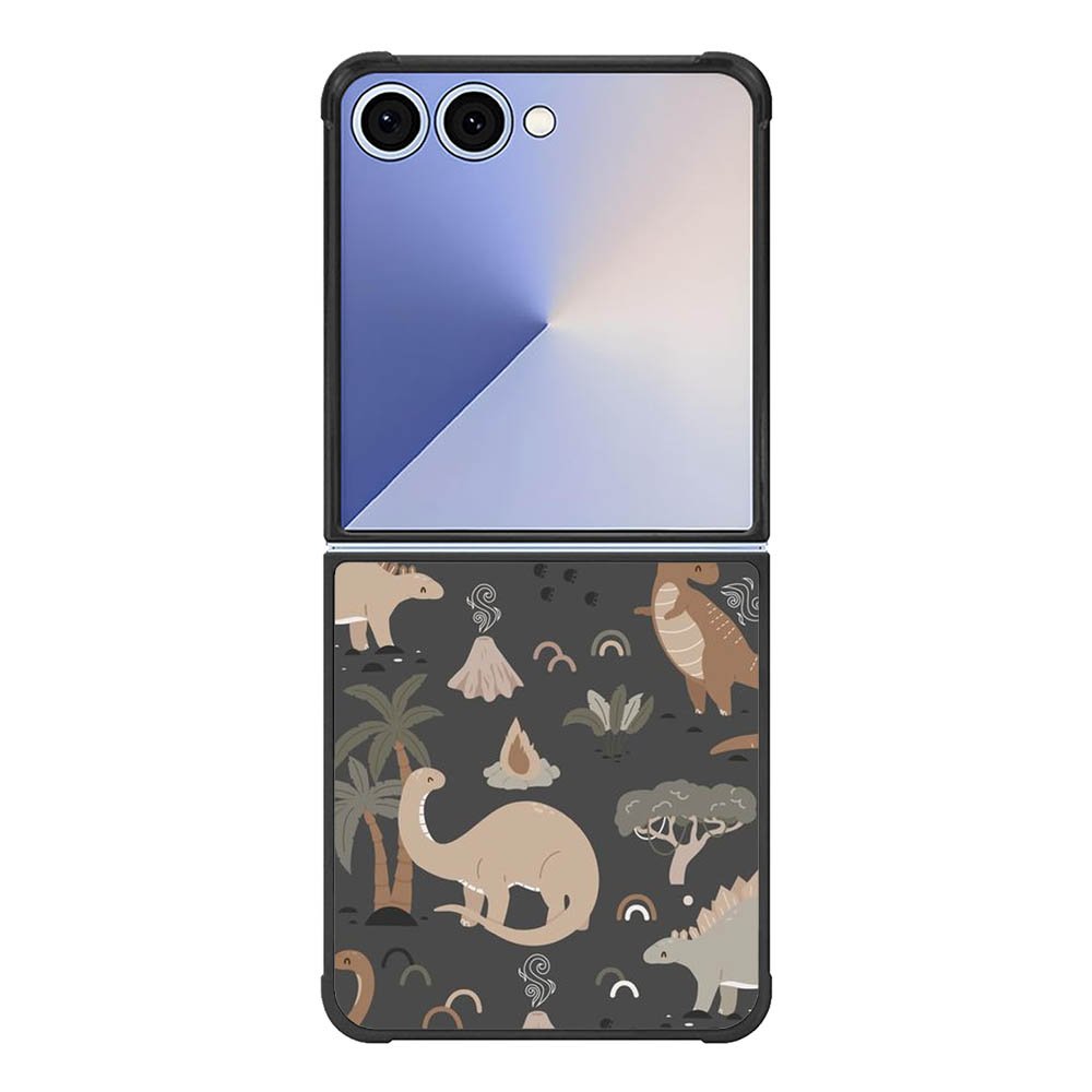 Cute Dino FE0477 Samsung Galaxy Flip 7 5G Case
