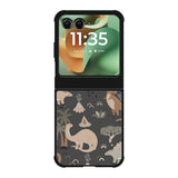 Cute Dino Motorola Moto RAZR 2025 Case FE0189