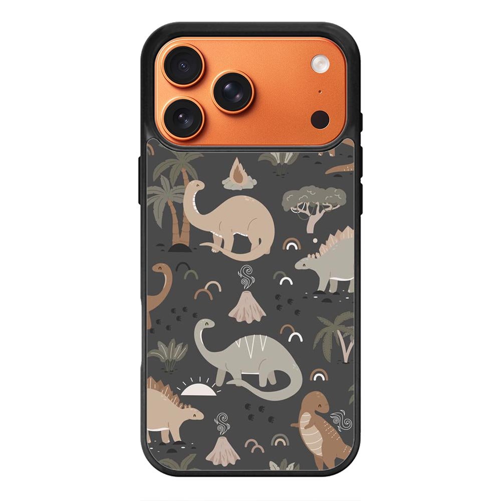 Cute Dino iPhone 17 Pro Case FE0189