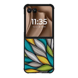Floral Art Motorola Moto RAZR Plus 2025 Case FE0256