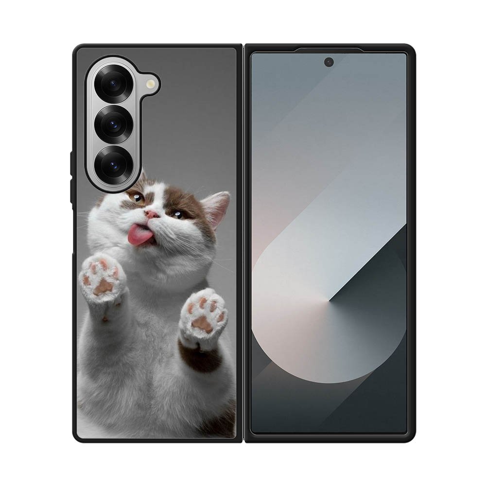 Cute Cat FE0480 Samsung Galaxy Fold 7 5G Case