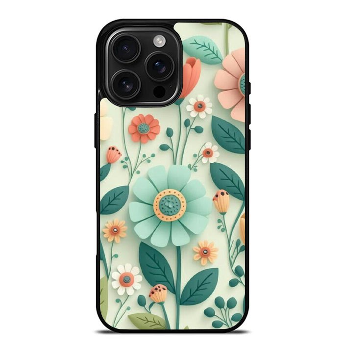 Flower iPhone 16 Pro Max Case FE0266