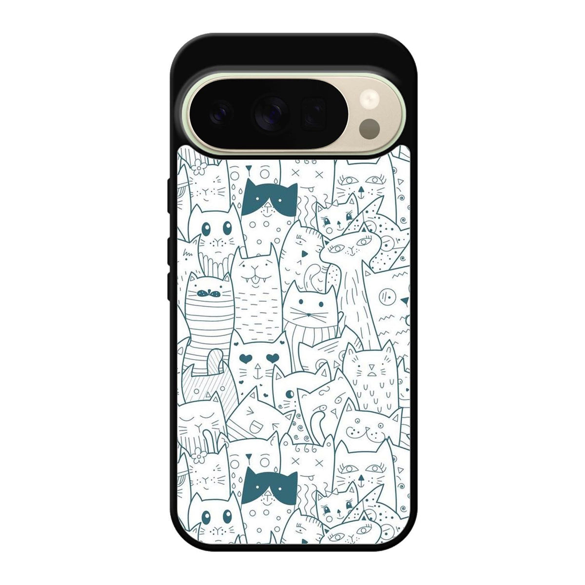 Cat Pattern Google Pixel 10 Pro Case FE0143