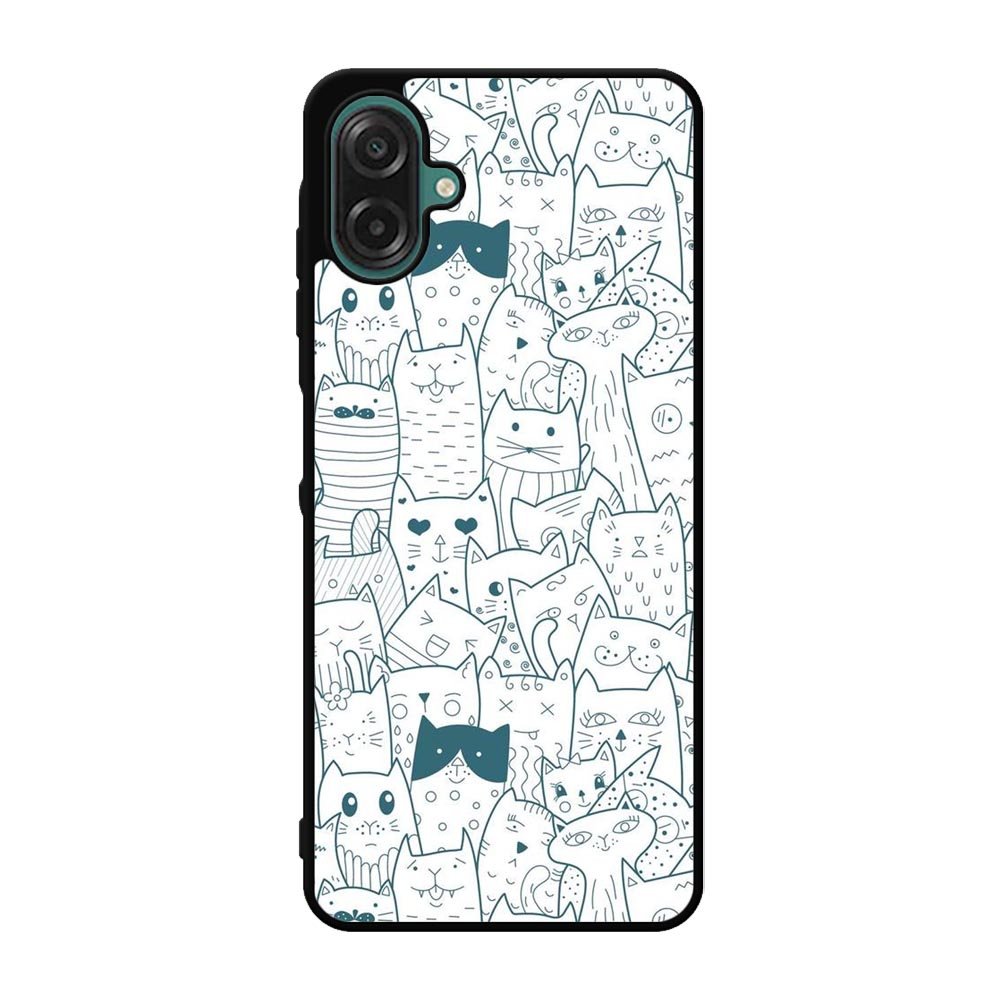 Cat Pattern Samsung Galaxy A07 Case FE0143