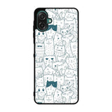Cat Pattern Samsung Galaxy A07 Case FE0143