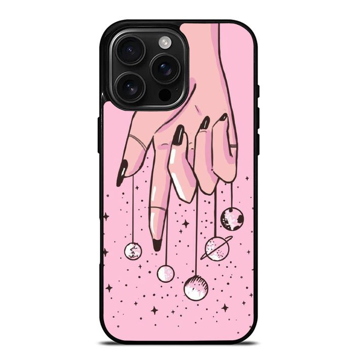 Aesthic pink iPhone 16 Pro Max Case FE0015
