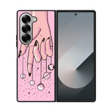 Aesthic pink Samsung Galaxy Z Fold 7 5G Case FE0015
