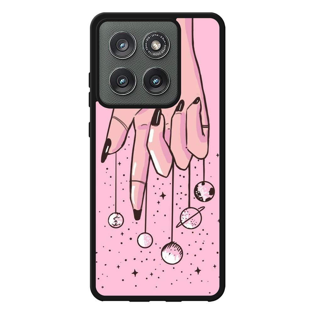 Aesthic pink Motorola Moto Edge 2025 Case FE0015