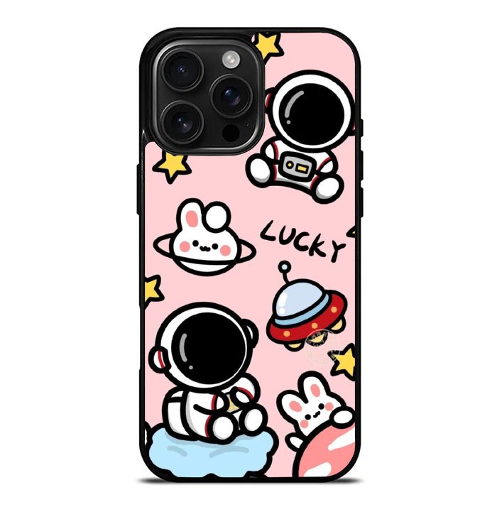 Pink Astro iPhone 16 Pro Max Case FE0498