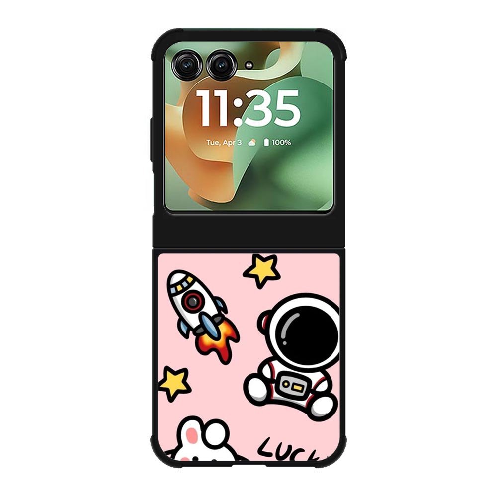 Pink Astro Motorola Moto RAZR 2025 Case FE0498
