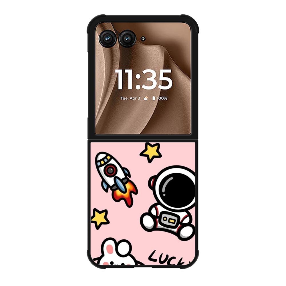 Pink Astro Motorola Moto RAZR Plus 2025 Case FE0498