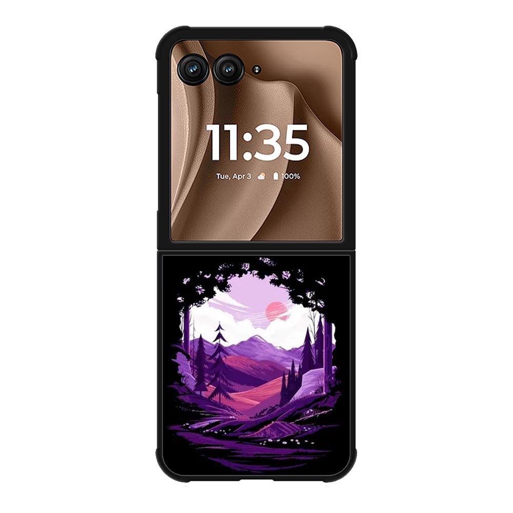 Amoled Forest Motorola Moto RAZR Plus 2025 Case FE0029