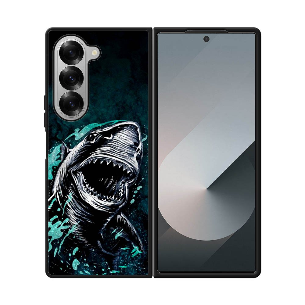 Great White Shark Samsung Galaxy Z Fold 7 5G Case FE0327