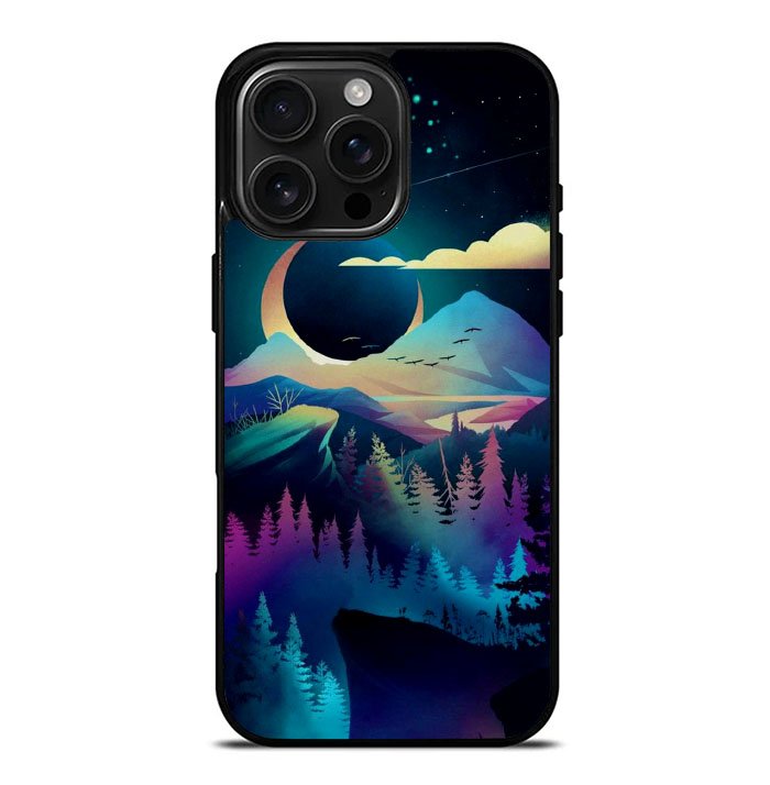 Color Bomb Forest iPhone 16 Pro Max Case FE0160