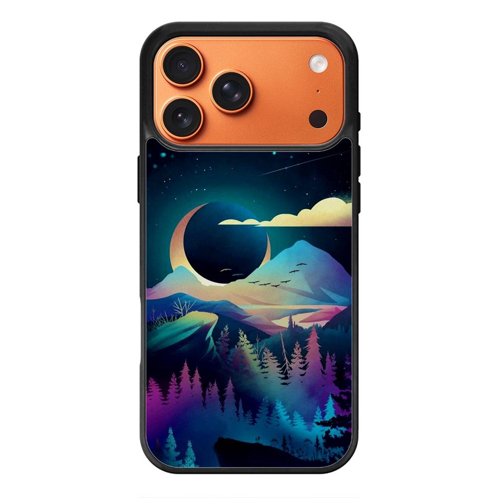 Color Bomb Forest iPhone 17 Pro Case FE0160