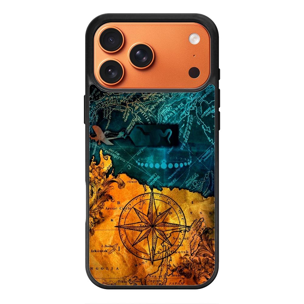 Century Map iPhone 17 Pro Case FE0151