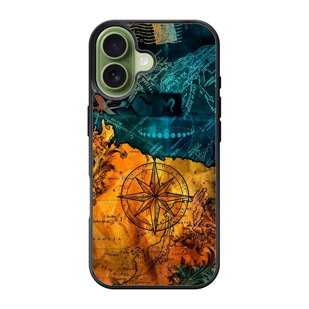 Century Map iPhone 17 Case FE0151