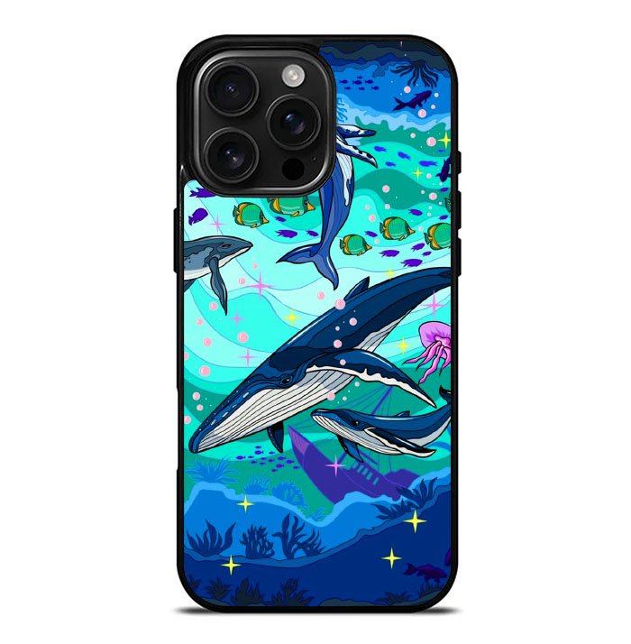 Whale Sea Art iPhone 16 Pro Max Case FE0652