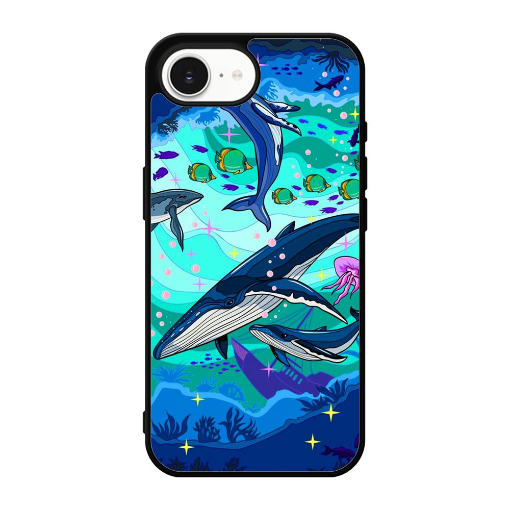 Whale Sea Art iPhone 17e Case FE0652