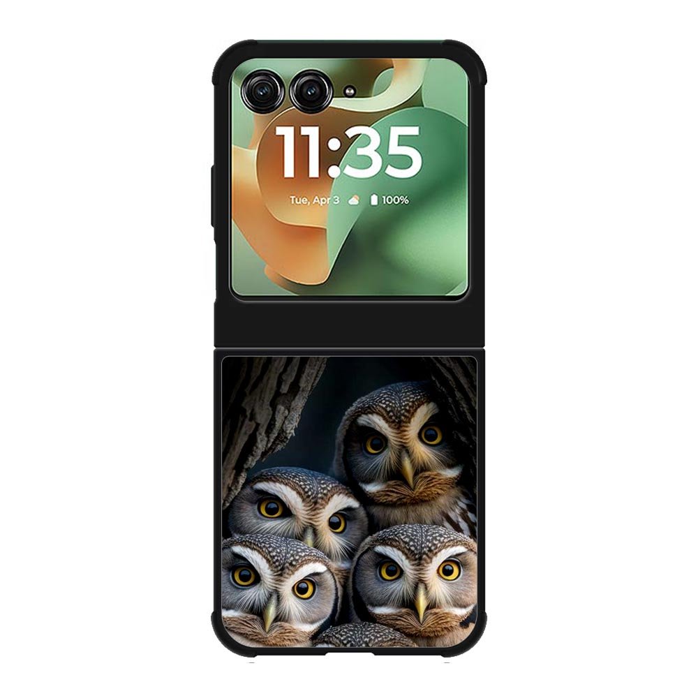Owl Family Motorola Moto RAZR 2025 Case FE0479