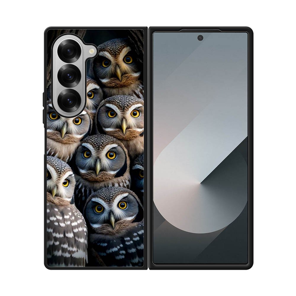 Owl Family Samsung Galaxy Z Fold 7 5G Case FE0479