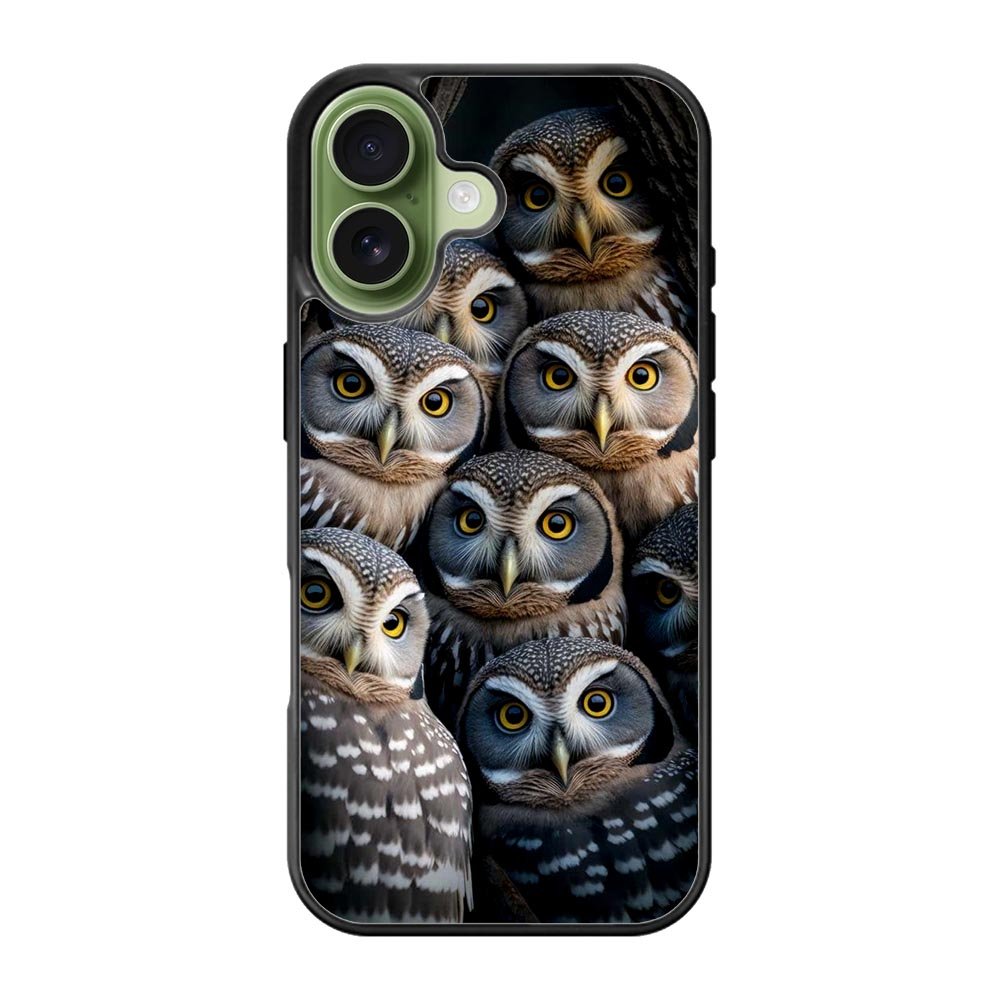 Owl Family iPhone 17 Case FE0479