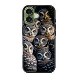 Owl Family iPhone 17 Case FE0479