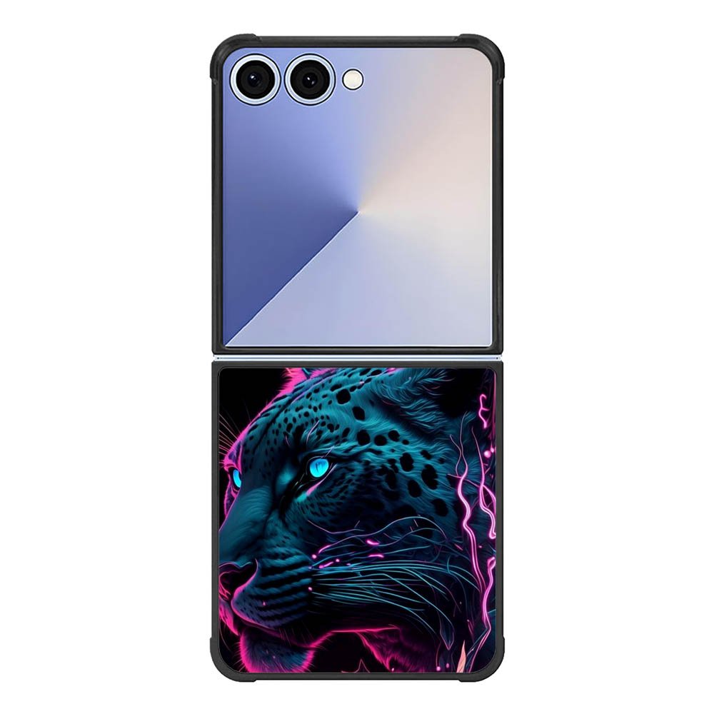 Leopard Neon FE0516 Samsung Galaxy Flip 7 5G Case