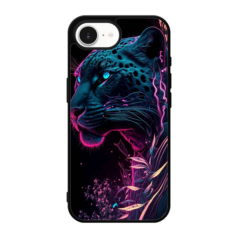 Leopard Neon iPhone 17e Case FE0396