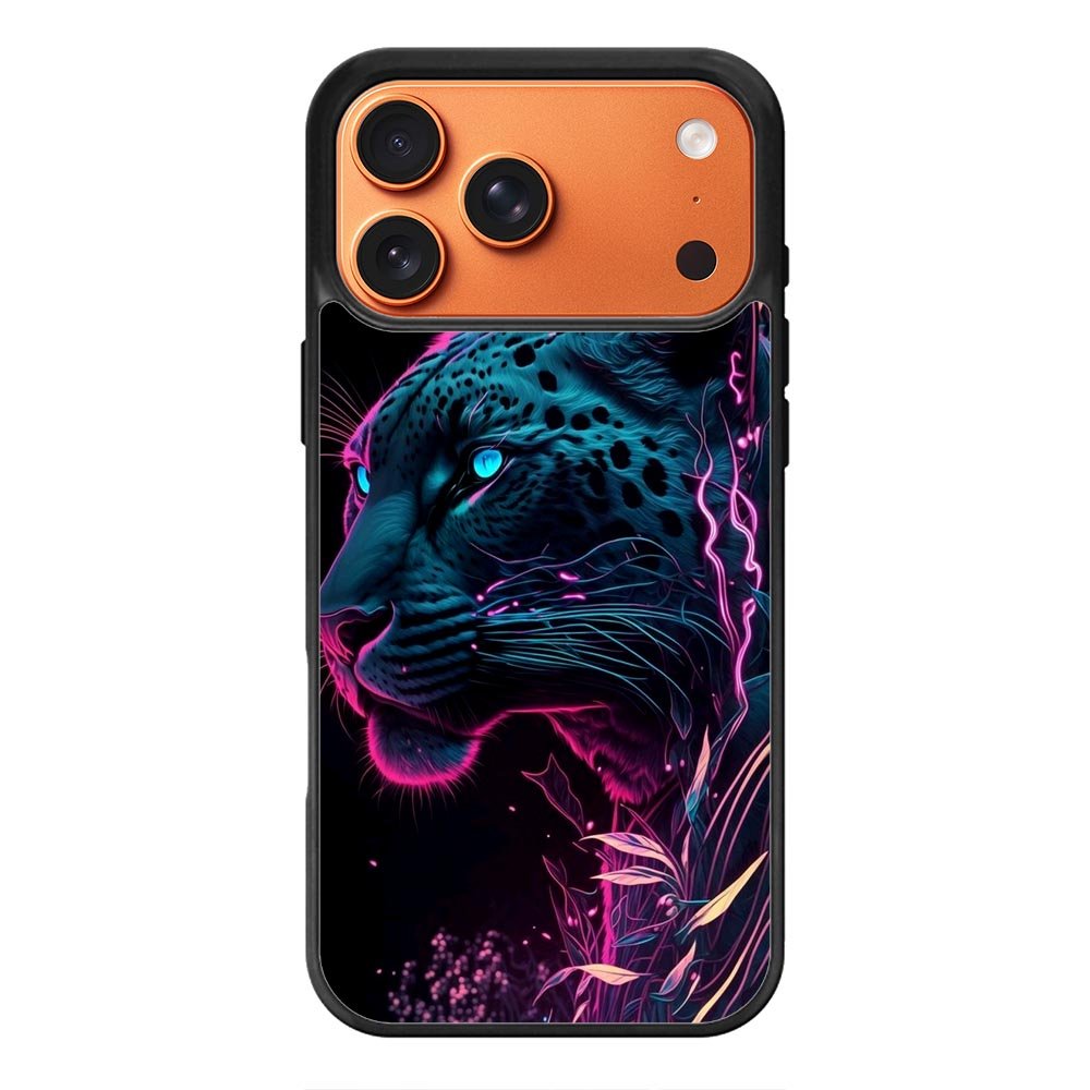 Leopard Neon iPhone 17 Pro Max Case FE0396