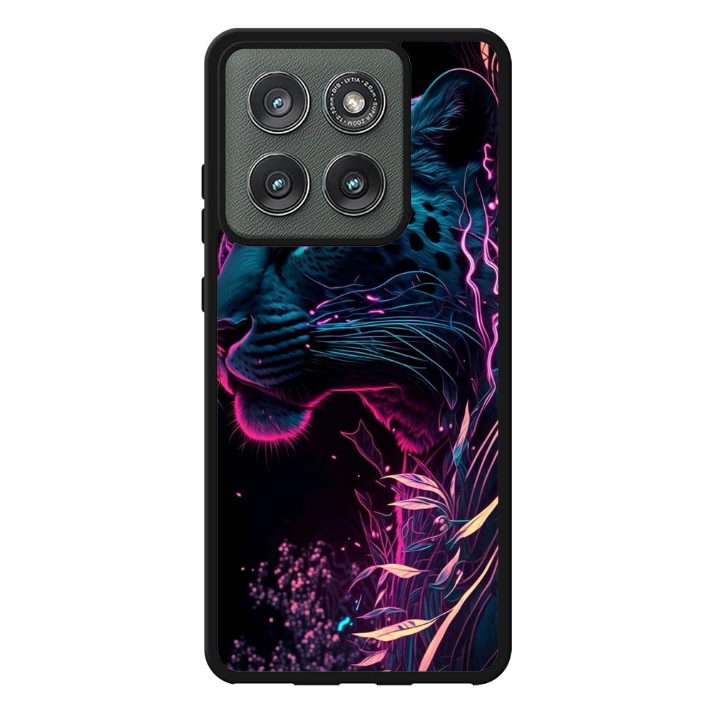 Leopard Neon Motorola Moto Edge 2025 Case FE0396