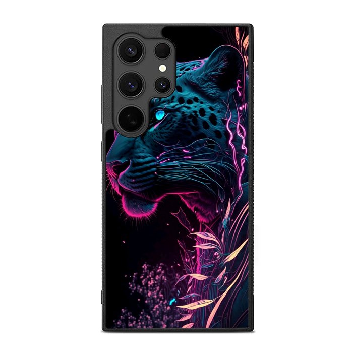 Leopard Neon FE0516 Samsung Galaxy S25 Ultra Case