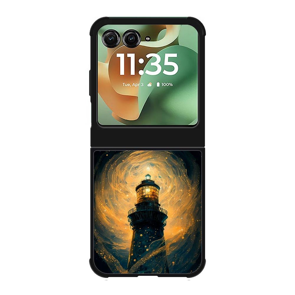 beacon light art Motorola Moto RAZR 2025 Case FE0066