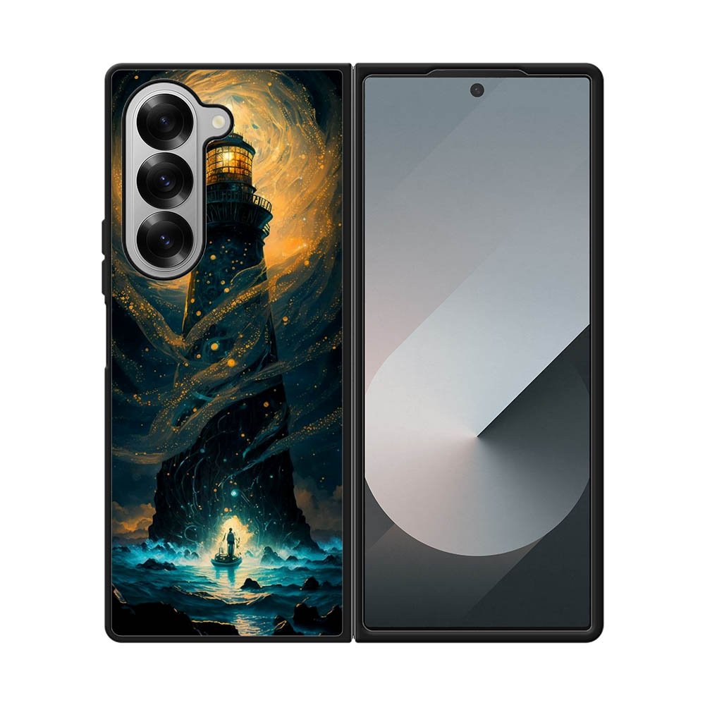 beacon light art FE0528 Samsung Galaxy Fold 7 5G Case