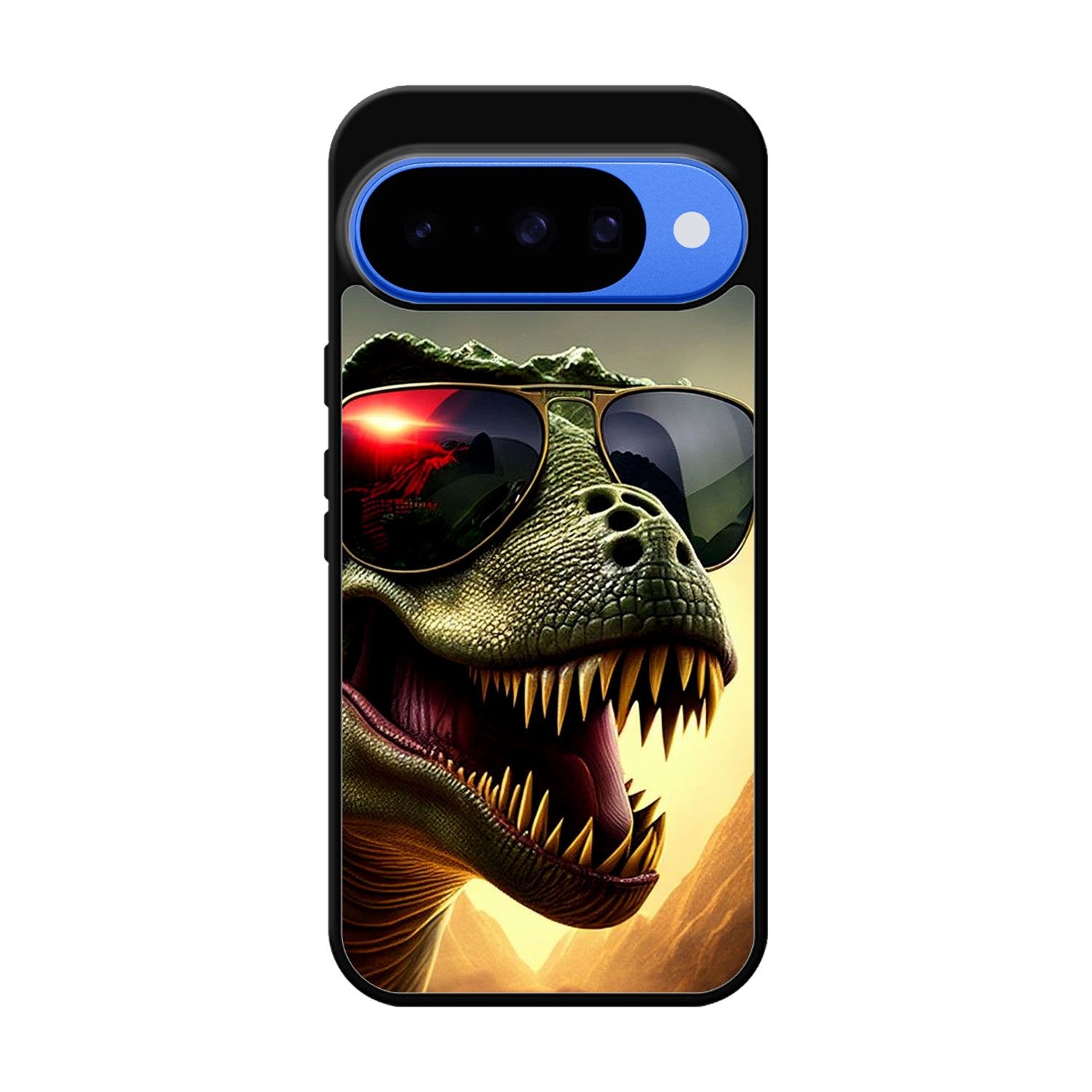 Dinosaur sunbathing Google Pixel 10 Case FE0207