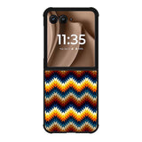 chevron art Motorola Moto RAZR Plus 2025 Case FE0155