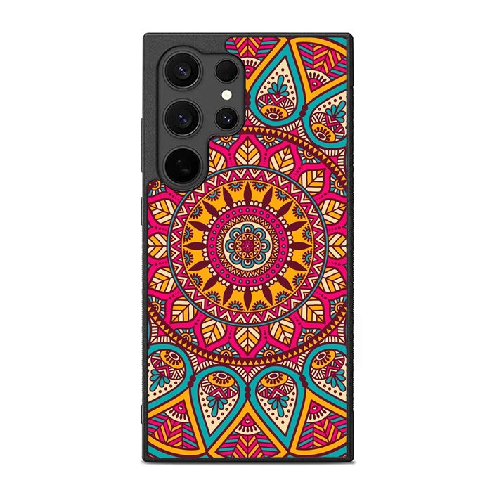 Pink Mandala Art FE0531 Samsung Galaxy S25 Ultra Case