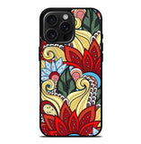 Flower Pattern iPhone 16 Pro Max Case FE0275