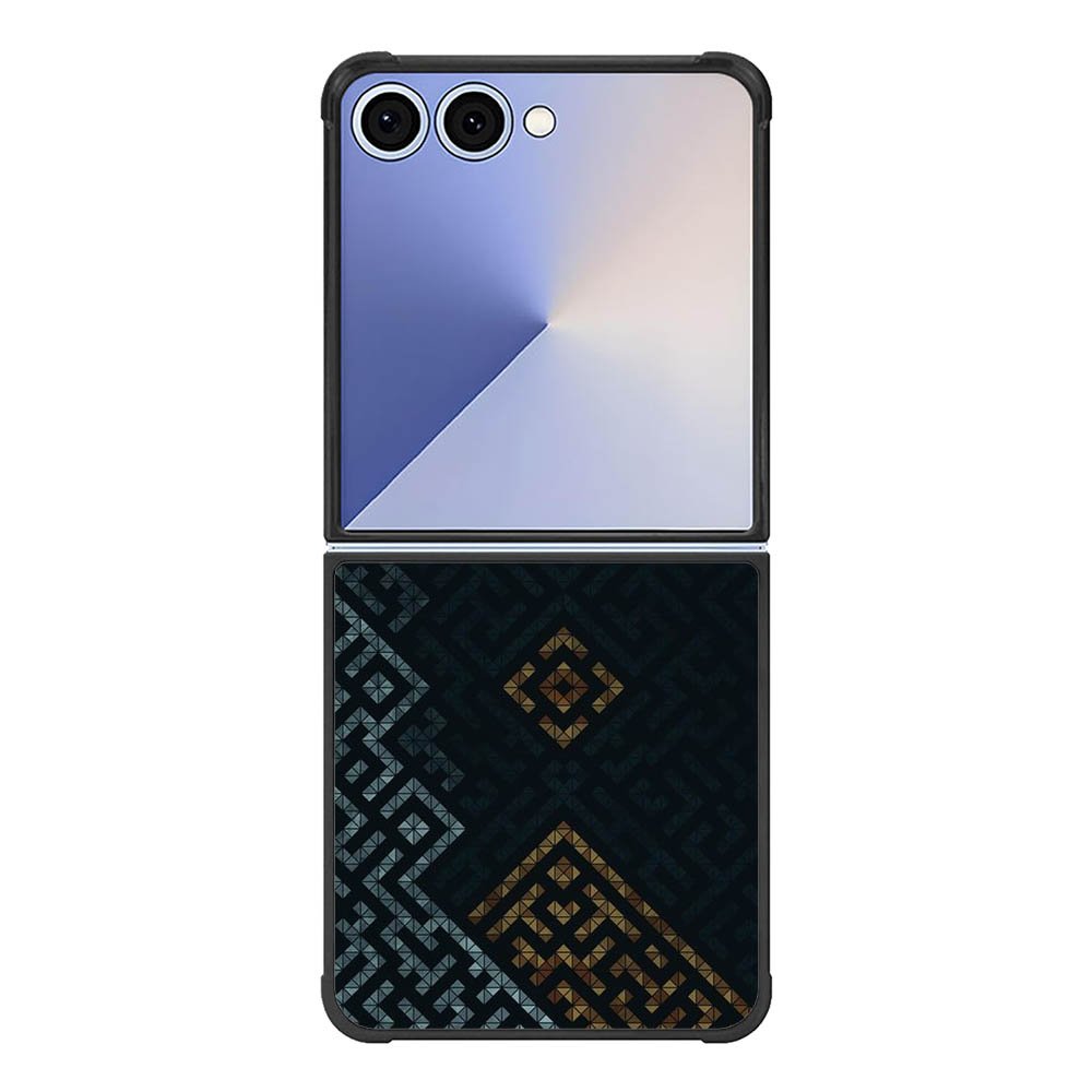 Geometric Pattern FE0537 Samsung Galaxy Flip 7 5G Case