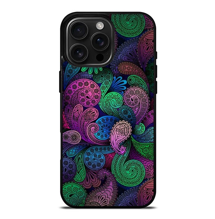Flower Pattern iPhone 16 Pro Max Case FE0276