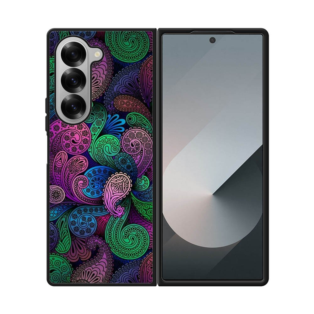 Flower Pattern FE0538 Samsung Galaxy Fold 7 5G Case