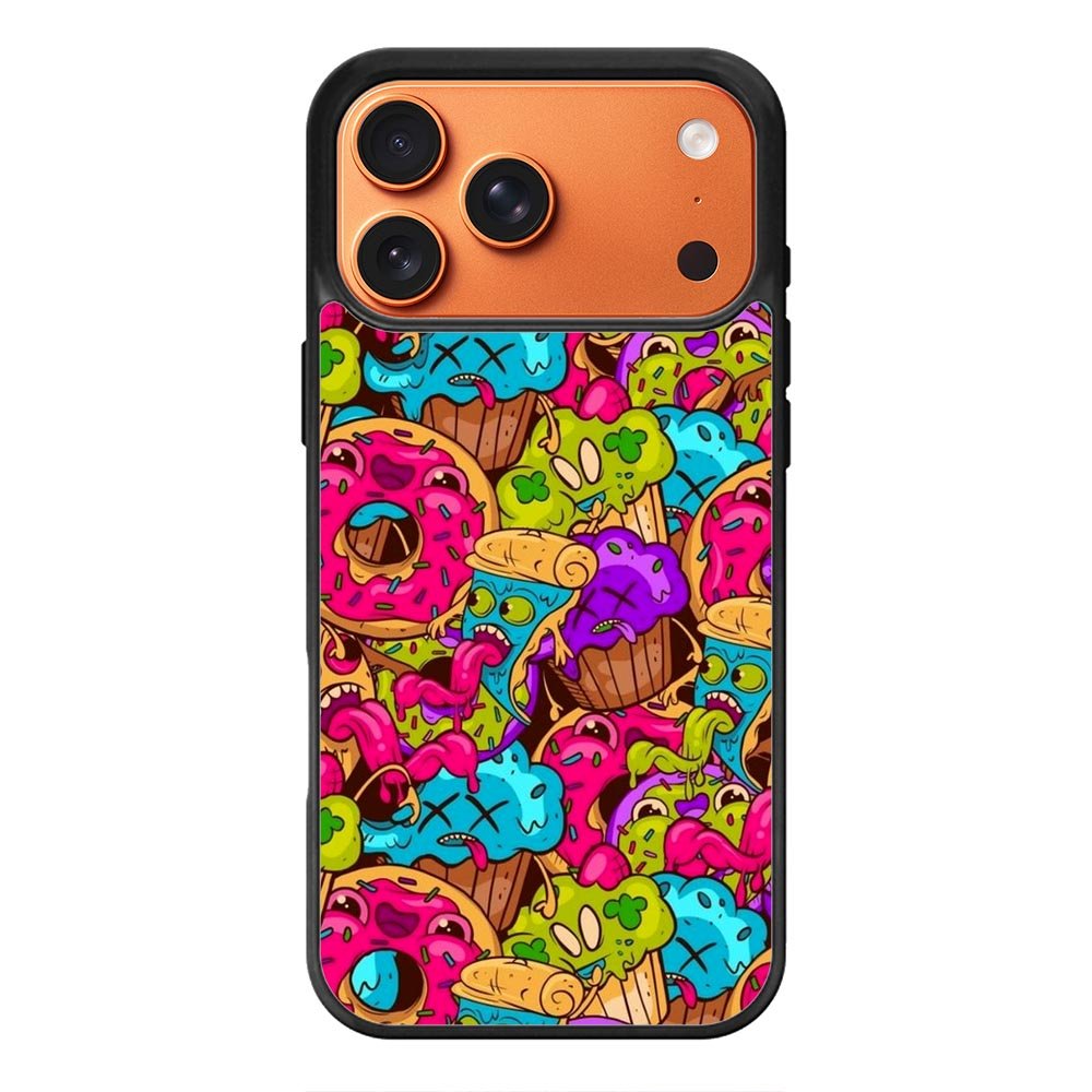 Monster Doodle iPhone 17 Pro Case FE0437