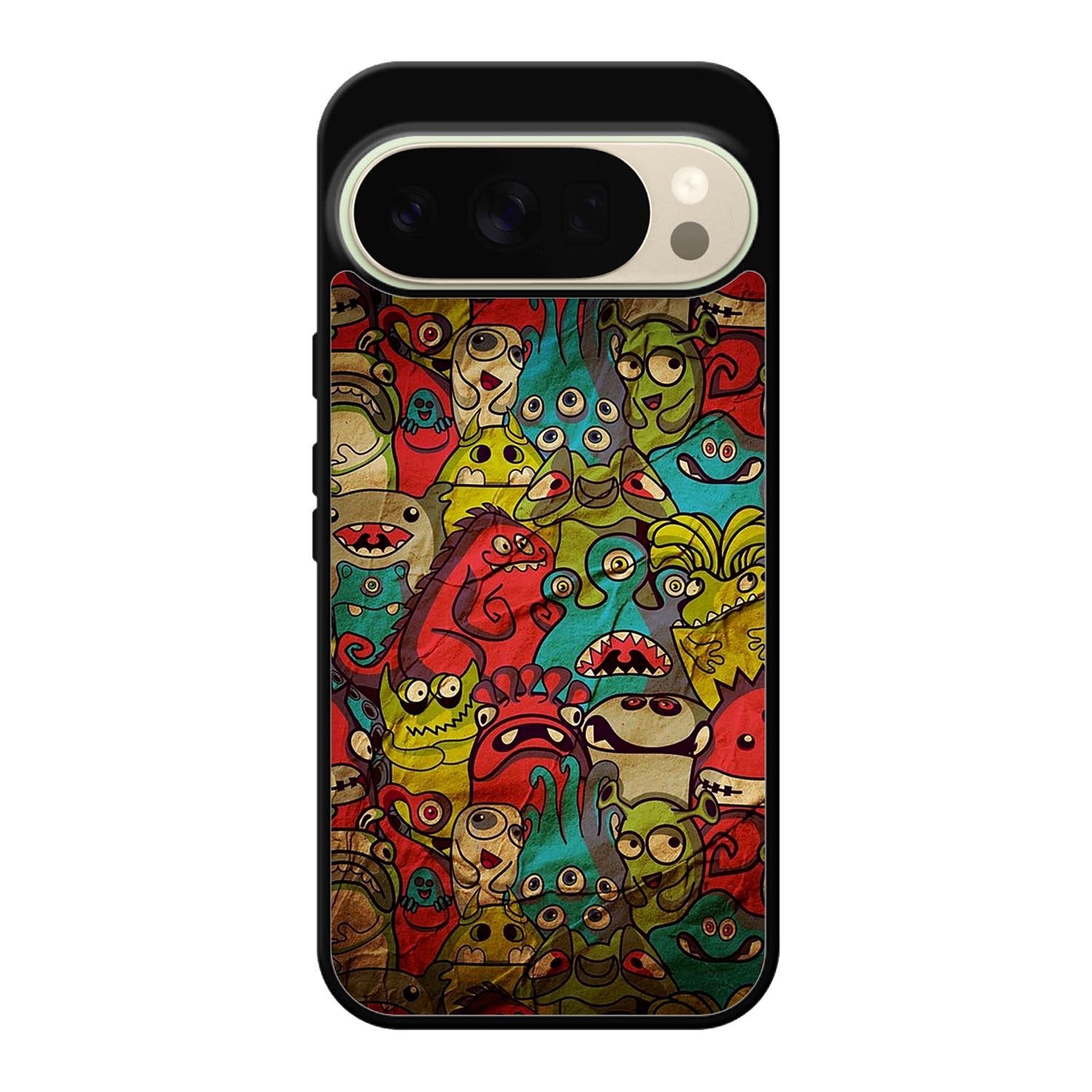 Monster Doodle Google Pixel 10 Pro Case FE0438