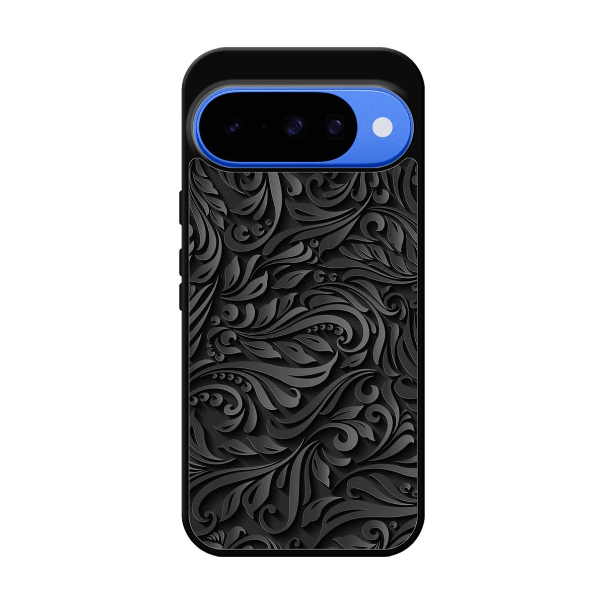 Black Flower Google Pixel 10 Case FE0101