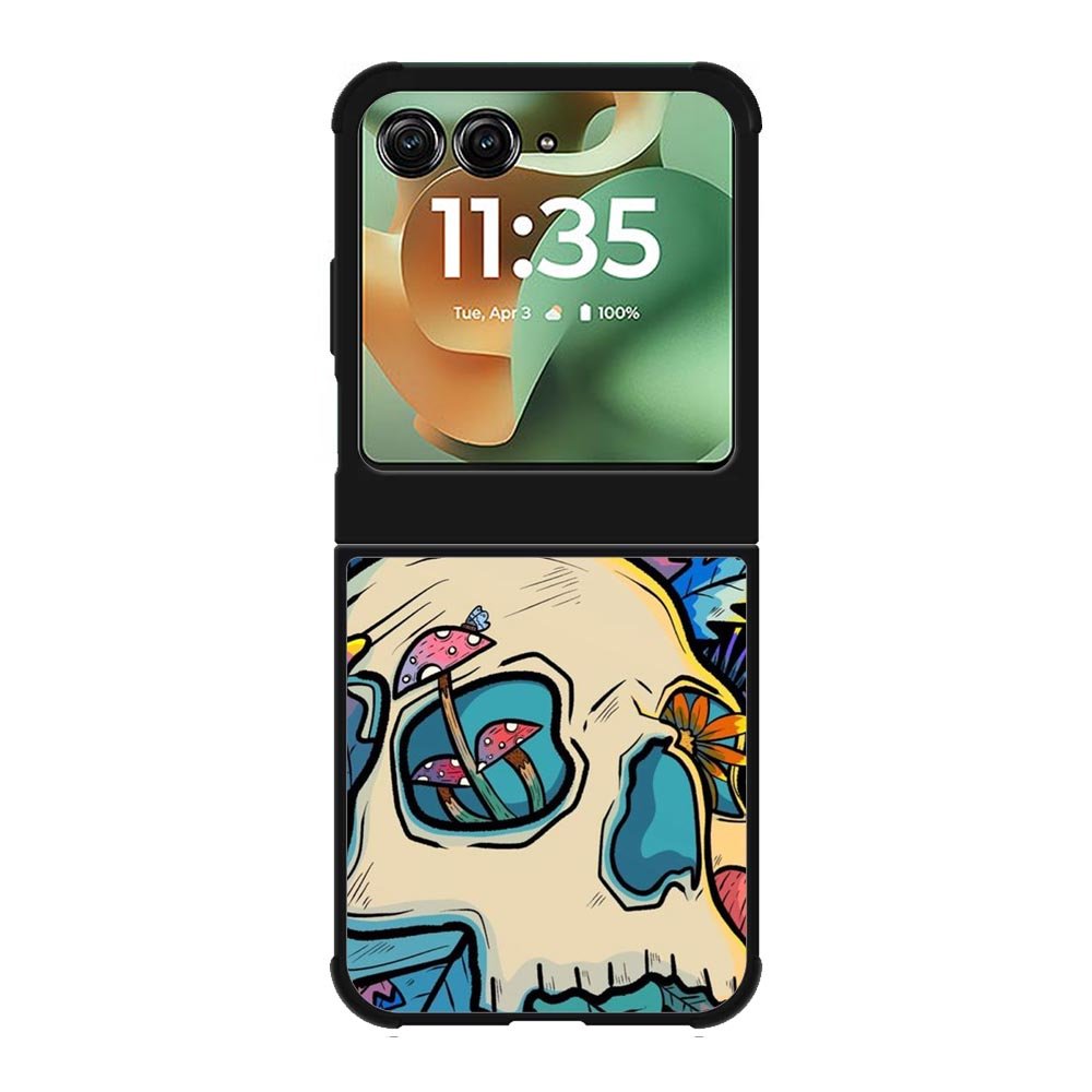 Skull Art Motorola Moto RAZR 2025 Case FE0561