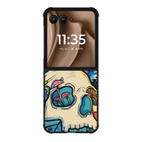 Skull Art Motorola Moto RAZR Plus 2025 Case FE0561