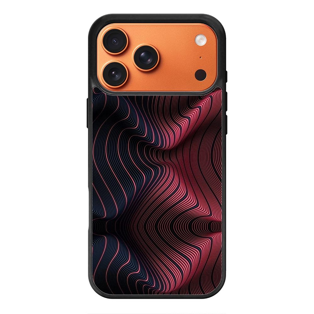 vertical texture Art iPhone 17 Pro Case FE0638
