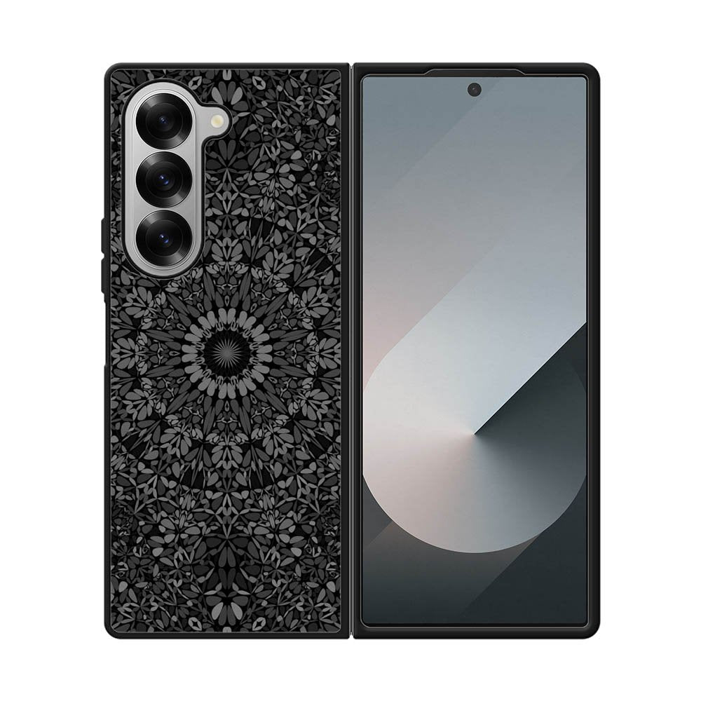 Flower Art Pattern Samsung Galaxy Z Fold 7 5G Case FE0260