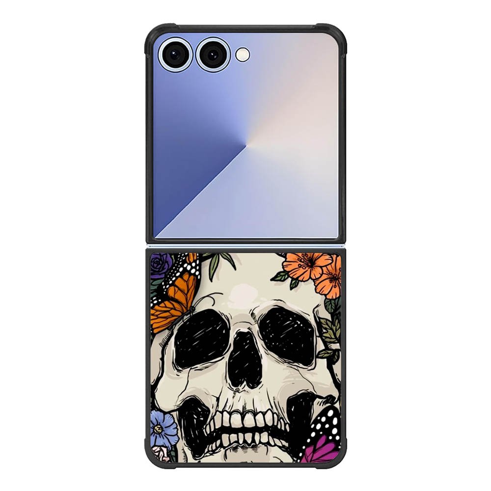 Skull Flower FE0548 Samsung Galaxy Flip 7 5G Case